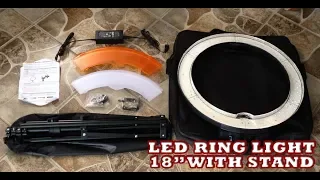 Unboxing My Ring Light (LED Ring Light Review)