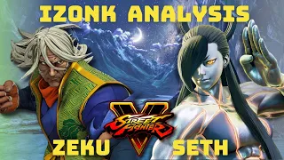 SFV Zeku vs Seth Analysis (ゼクvsセス)