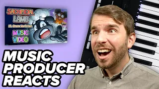 Music Producer Reacts: AMANDA THE ADVENTURER "Sacrificial Lamb" (@recorderdude )