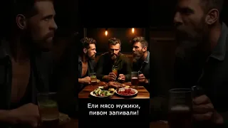 Как нейросеть видит песню "Ели мясо мужики" | Праздник🎈 группа Король и Шут