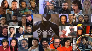 Marvel's Spider-Man 2 Gameplay Reveal Trailer Reaction Mashup | Symbiote Suit