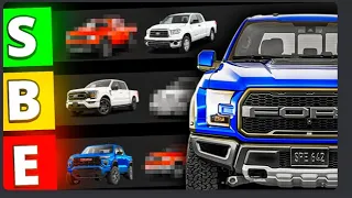 PICKUP TRUCK TIER LIST (All Pickups Ranked)