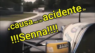 A causa do acidente de - Ayrton Senna - em Imola em 1994. "Segundo a tese de defesa da Williams"