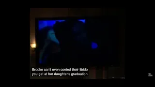 Brooke is exposed for having sex with Oliver at Hope’s graduation party(2010)