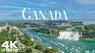 Beautiful scenery CANADA - Scenic Relaxation Film With Calming Music - 4K HD video