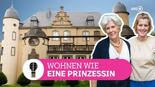 A castle as a home: The princesses of Hohenzollern show their castle Namedy | SWR Room Tour