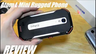 REVIEW: Unihertz Atom L - Compact, Rugged Android Smartphone (4-Inch Display, Helio P60)