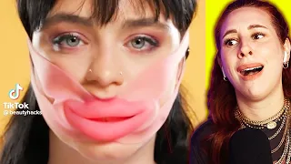 dumb beauty hacks that are a no from me dawg - REACTION