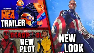 New Look At Captain America Suit, Official Deadpool 3 Plot, Despicable Me 4 Trailer & MORE!!