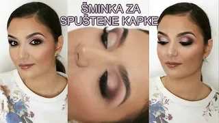 ✅ ŠMINKA ZA SPUŠTENE KAPKE ✅ #VIVAVOXFEBRUAR / Sminkanje sa Jelenom