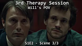 Will and Hannibal's Relationship From Will's POV - S1E2 (Amuse-Bouche) - Scene 3/3 (3rd Session)