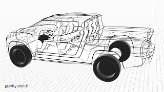 Building a Full Size Truck Package in Gravity Sketch