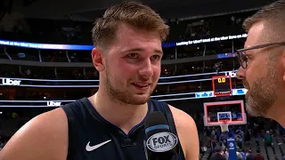 Luka Doncic Postgame Interview - Wizards vs Mavericks | October 23, 2019 | 2019-20 NBA Season