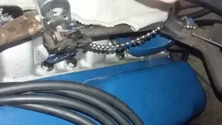 Connecting Ford transmission kickdown rod