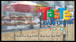 Taste of the Danforth 2018 | Food Display