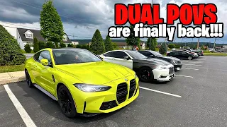 *DUAL POV* Gabe's TUNED G35 VS MY 350Z + Canyon run in the G82!!!
