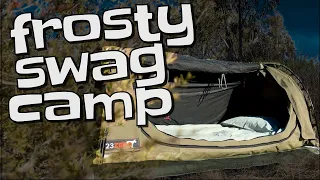 Winter Swag Camping in Aussie Bush
