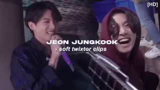soft/cute jungkook twixtor clips for editing