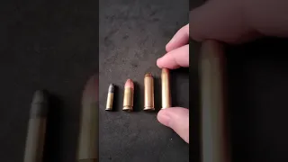 22lc 9mm 38special 357 Magnum ammo size comparison