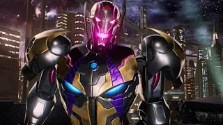 #1058 Marvel vs Capcom Infinite (STEAM) Bosses (2/2): Ultron-Sigma playthrough.