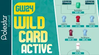 FPL GW24 WILDCARD ACTIVE! Gameweek 24 Team Selection // Fantasy Premier League Tips