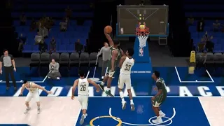 Insane Poster dunk and 360 Layup | NBA 2K22 Mobile Edition