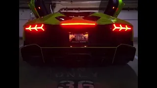 Lambo Jesus’ Loudest Aventador start up