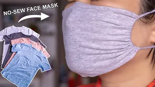 Making Face Mask at home | No Sew Face Mask | Easy DIY Face Mask No Sewing