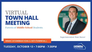 Virtual Town Hall Meeting - Middle School Parents