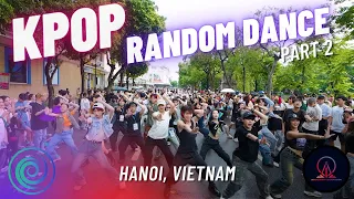 Kpop Random Play Dance in the public streets of Hanoi (Part 2)!