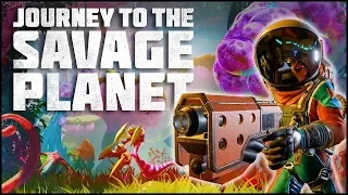 Journey to the Savage Planet - День 2 - Кристаллы Безумия. Небо зовёт.