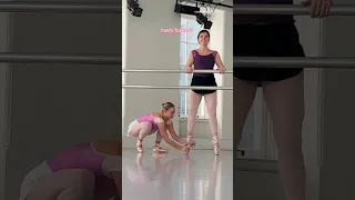 WOULD YOU TRY THIS? 😂🩰 #ballet #pointe #shorts #ballerina