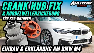 Unser EIGENER CRANK HUB FIX + Kurbelwellensicherung | Einbau & Erklärung am BMW M4 | Aulitzky Tuning