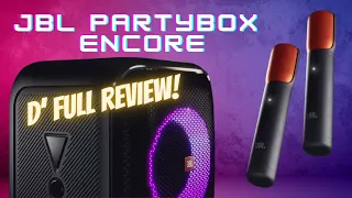 JBL PARTYBOX ENCORE | VIDEOKE & PARTY SPEAKER WITH MIC  🎤🎤🎵