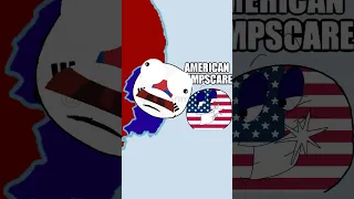 Korean War in 21 Seconds | #countryballs