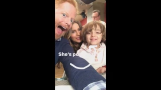 Modern Family Cast On The Set - Instagram Stories Part 2