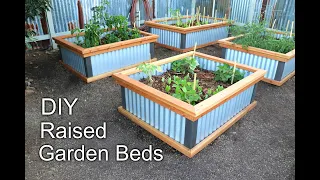 Beautiful DIY Raised Garden Beds in 3 MIN!  - How to Build