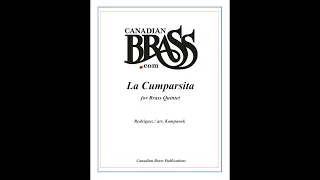 La Cumparsita brass quintet score (Rodriguez/arr. Kompanek)