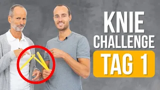 7-Tage Knie-Challenge ❇️ Tag 1 ❇️ ES GEHT LOS! (Knieschmerzen, Übungen)