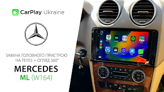 Mercedes ML (W164) Teyes CC3 + круговий огляд 360°