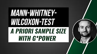 Mann-Whitney-Wilcoxon-test - calculate required sample size with G*Power