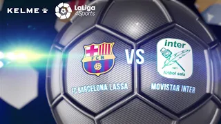 Gol Sergio Lozano (2-0) FC Barcelona Lassa - Movistar Inter. Penalti Final 4 Play Off. LNFS