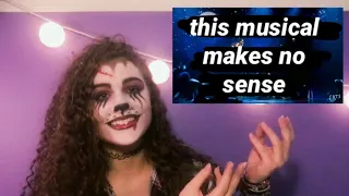 I explain the plot of Cats while in bad Grizabella makeup