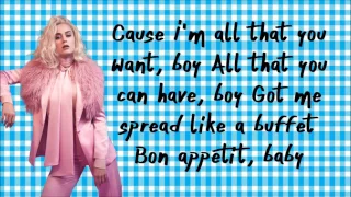 Katy Perry - Bon Appétit (Solo Version Without Migos) (Lyrics)