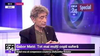 Gabor Mate: Stresul părinților rănește copiii. Tot mai mulți copii suferă