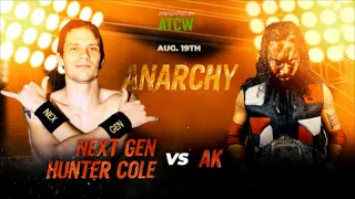 ATCW Wrestling  Match #3 | Next Gen Hunter Cole Vs. AK | #indywrestling