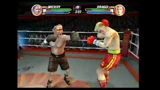 Rocky (PS2) - Mickey VS Ivan Drago