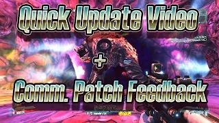 Quick update video + Looking for community patch feedback for 3.0.