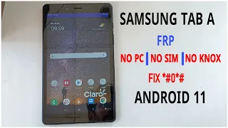 Samsung Galaxy Tab A [ SM-T295 ] Frp Bypass Android 11 | Fix *#0*# No Pc No Need alliance shield X