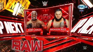 Bobby Lashley Vs Bronson Reed - WWE Raw 10/04/2023 (En Español)